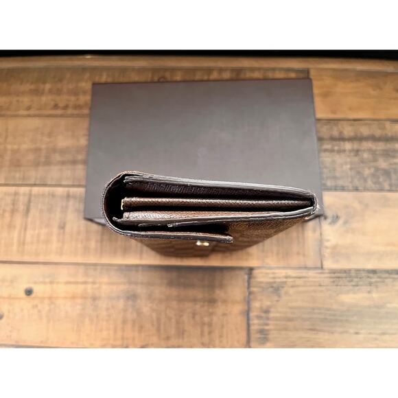 Louis Vuitton Damier Ebene Wallet Long Wallet With COA and Box Included - Picture 7 of 16